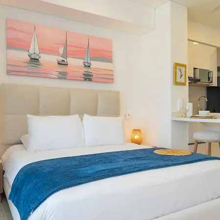 Cb1631 | Piso 16 Con Balcón Y Vista Panorámica Cartagena