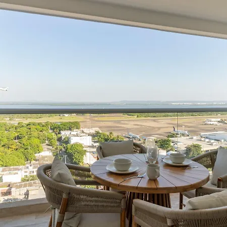 Cb1631 | Piso 16 Con Balcón Y Vista Panorámica * Cartagena